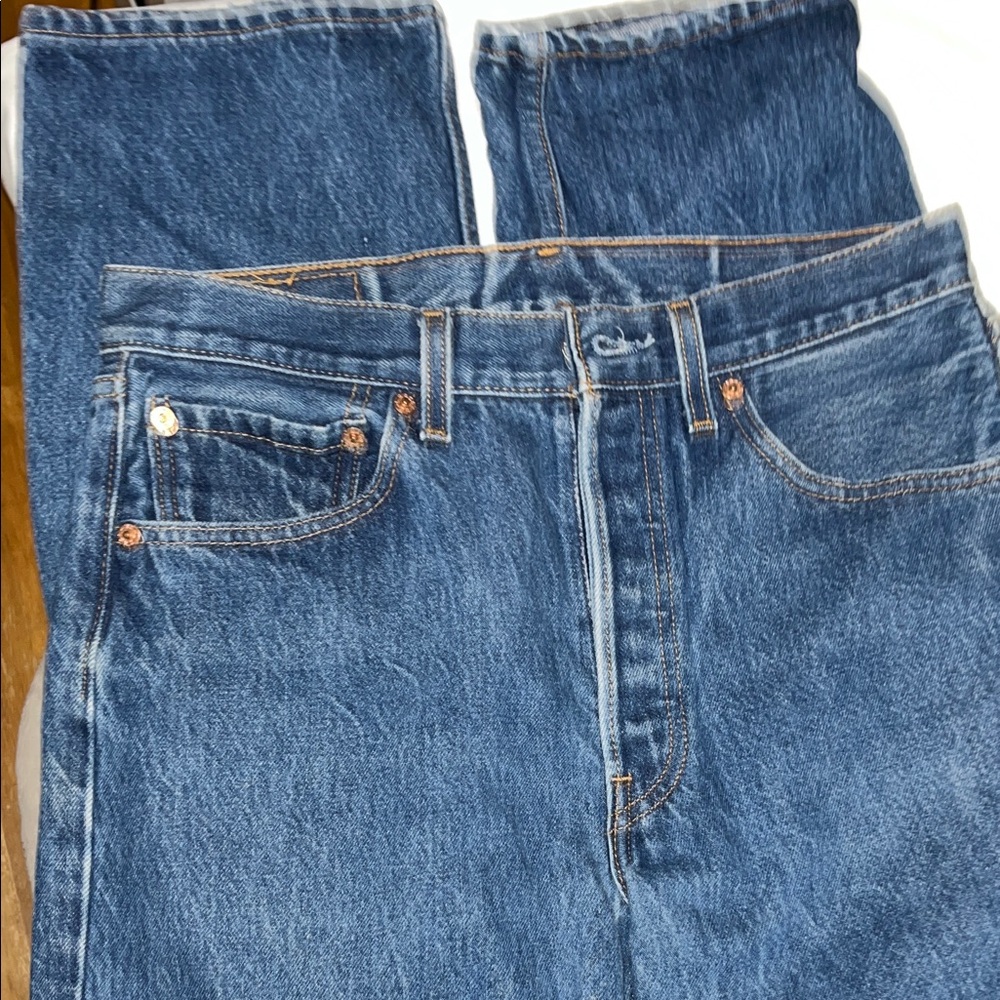 Levi's Relaxed Fit 501 Blue Jeans